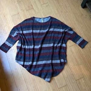 Fall 3/4 sleeve Shirt/sweater - womens Small/Medium